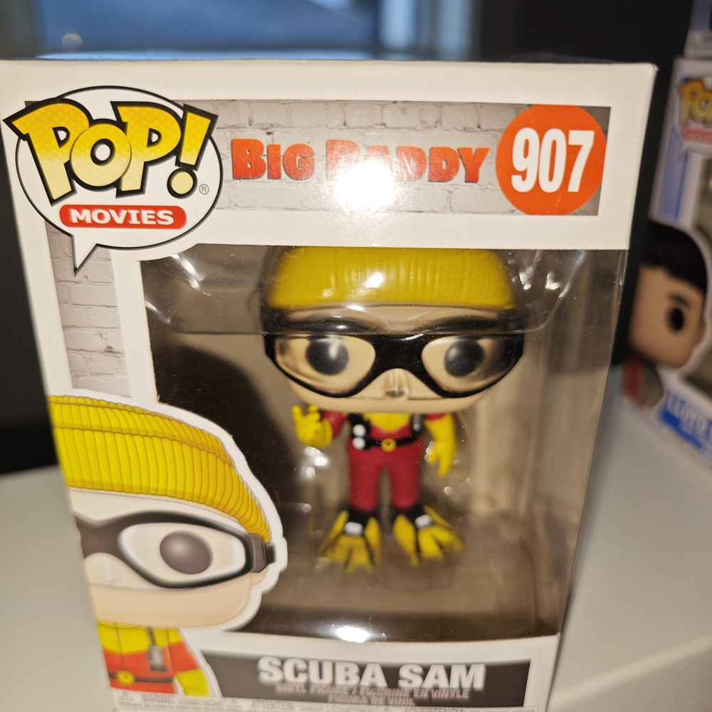 Funko Scuba Sam Vinyl Figure - Yellow and Red